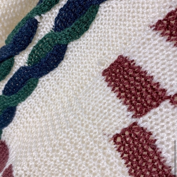 Vintage Cricketeer Chunky Knit Crew Neck Sweater XL - Picture 8 of 16